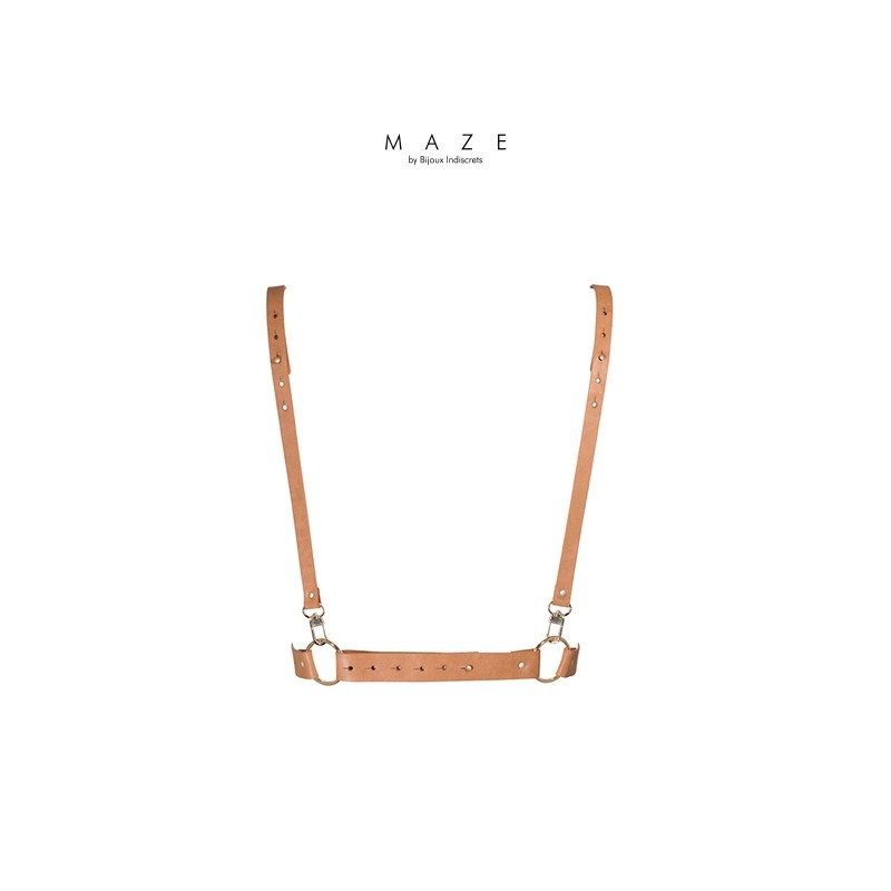 Harnais X marron - Maze