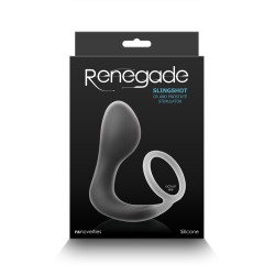 Plug prostatique avec cockring Renegade Slingshot 2