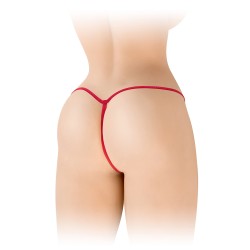 String ficelle ouvert Sandra rouge - Fashion Secret 2