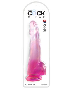 Gode XXL  27,9 x 5,7 cm Pink - King Cock 2