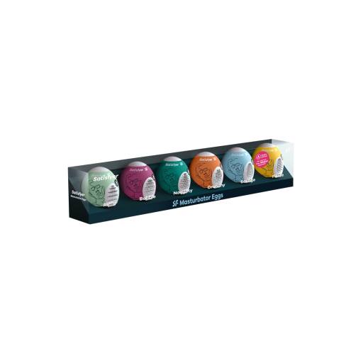 Pack de 6 Satisfyer Eggs assortis 2