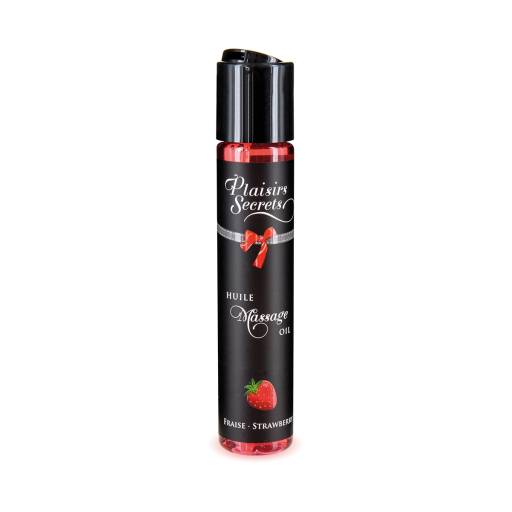 Huile de massage gourmande - Fraise 2