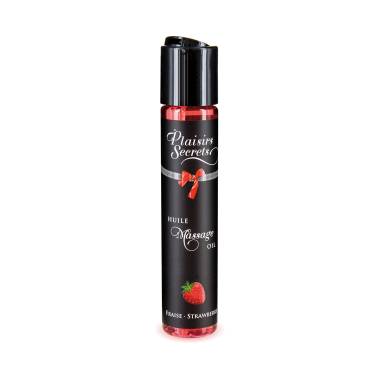 Huile de massage gourmande - Fraise