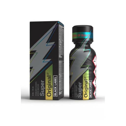 Poppers Super Original Black Label 30ml 2