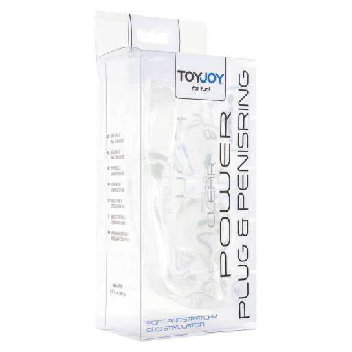 Stimulateur de prostate et cockring transparent 2
