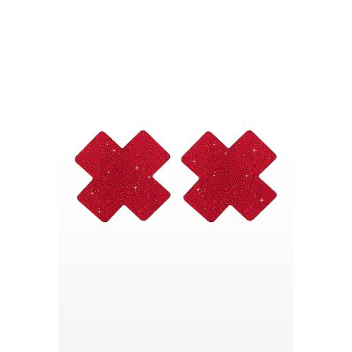 Caches mamelons Nipple X Covers rouge