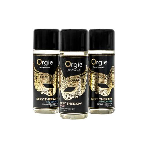 Coffret 3 huiles de massage sensuel Sexy Therapy Collection 2