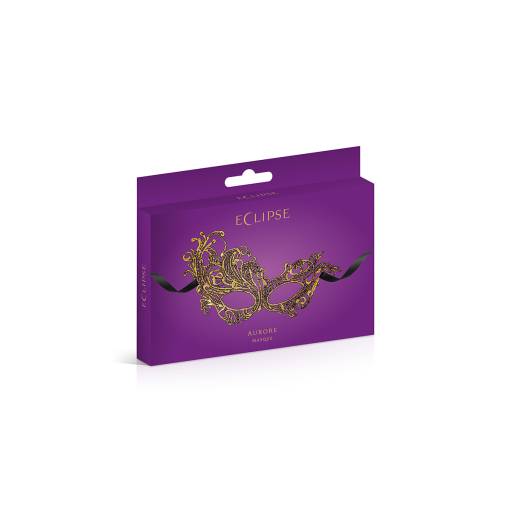 Loup broderie souple Aurore doré 2