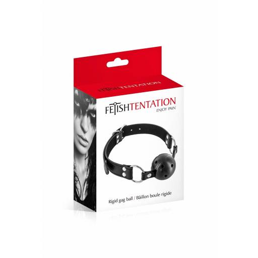 Bâillon boule boule rigide - Fetish Tentation 2