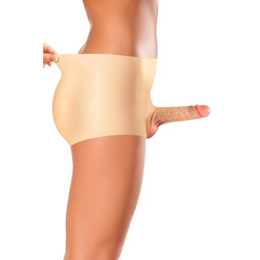 Culotte avec gode réaliste creux  2