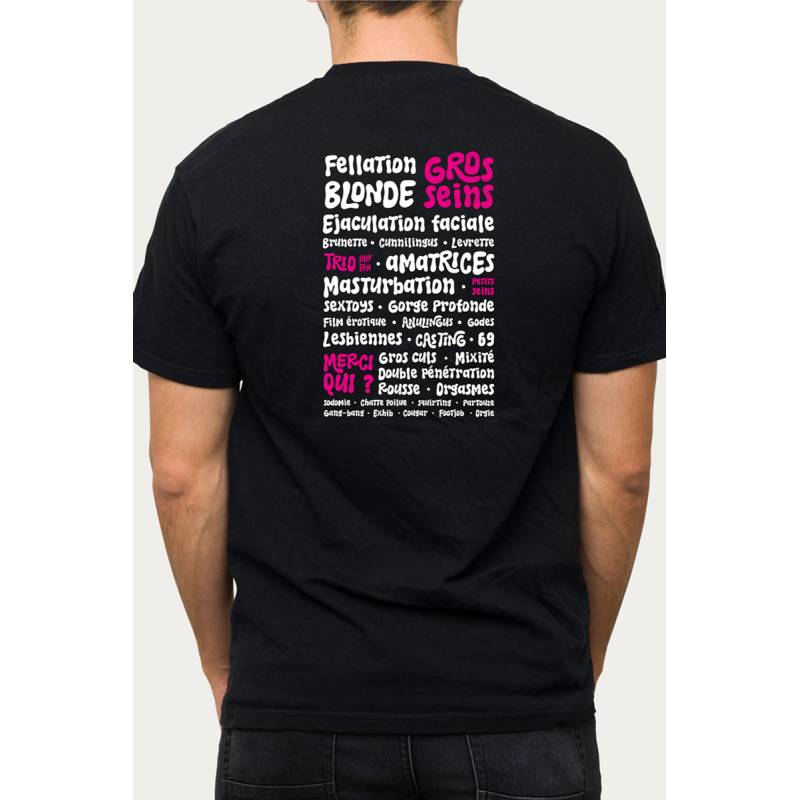 Tee shirt Fesse-Tival Jacquie & Michel