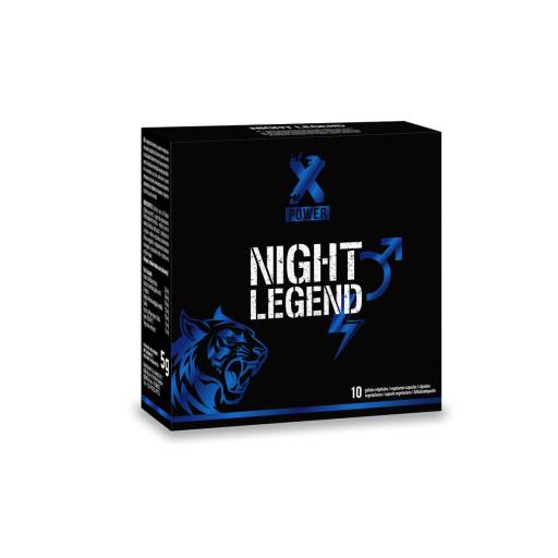 Stimulant sexuel Night Legend (10 gélules) 