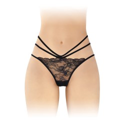 Culotte ouverte  Nadia - noir