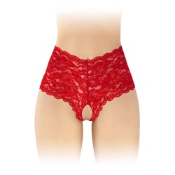 Boxer ouvert Julia - rouge