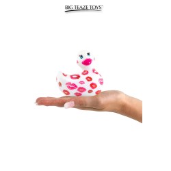 Mini canard vibrant Romance blanc et rose 2