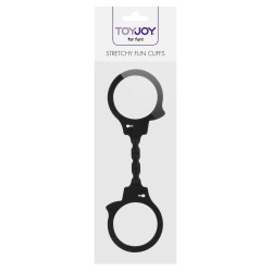 Menottes silicone stretchy - noir 2