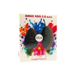 Oeuf vibrant télécommandé Magic egg 3 - noir 2