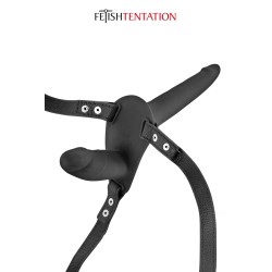 Double gode ceinture noir - Fetish Tentation 2