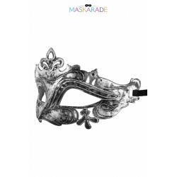 Loup semi-rigide argenté Hamlet 2