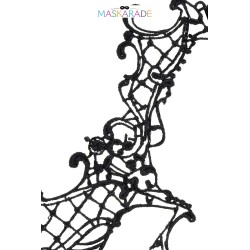 Loup broderie souple Croissant de lune 2