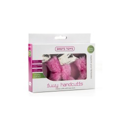Menottes fourrure Shots - rose 2