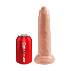 Gode 23,5 cm avec prépuce - King Cock 2