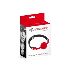 Baillon boule rouge - Fetish Tentation 2