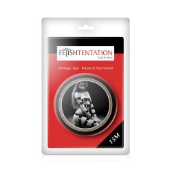 Ruban de soumission noir 15m - Fétish Tentation 2