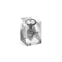 Plug bijou aluminium noir S - Hidden Eden 2