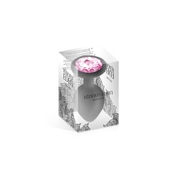 Plug bijou silicone noir L - Hidden Eden 2