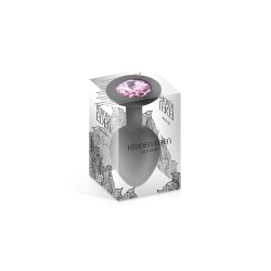 Plug bijou silicone noir M - Hidden Eden 2