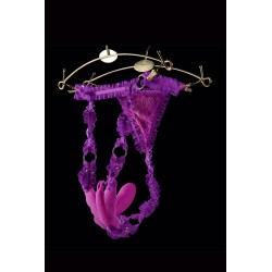 Stimulateur papillon connecté Lydia - violet 2