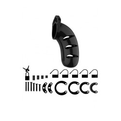 Cage de chasteté 11,5cm ManCage 03 noir 2