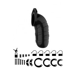 Cage de chasteté 14cm ManCage 05 noir 2