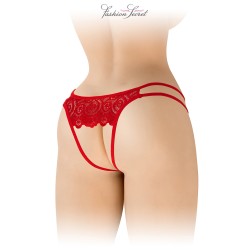 Culotte rouge ouverte Annette - Fashion Secret 2