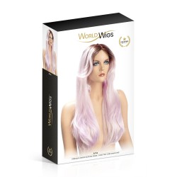 Perruque Aya parme - World Wigs 2