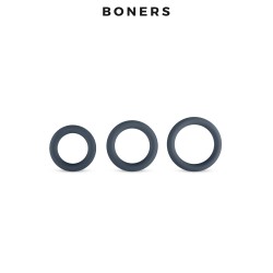 Kit de 3 anneaux de pénis - Boners 2