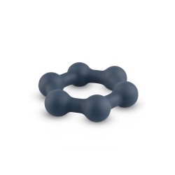 Cockring Hexagonal avec billes en acier - Boners 2