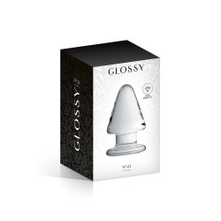 Plug anal verre Glossy Toys n° 23 Clear 2