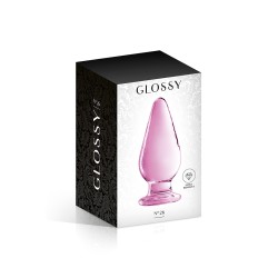 Plug anal verre Glossy Toys n° 26 Pink 2