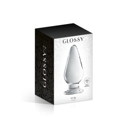 Plug anal verre Glossy Toys n° 26 Clear 2