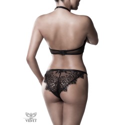 Ensemble bustier et string dentelle - Grey Velvet 2