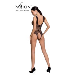 Body résille ouvert BS086 - Noir 2