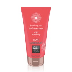 Lubrifiant comestible fraise - Shiatsu