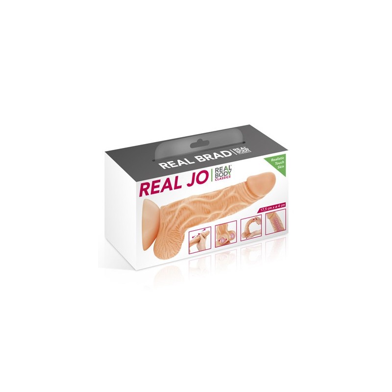 Gode ultra-réaliste 19 cm - Real Joe