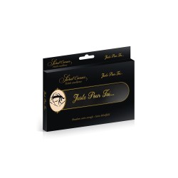 Bandeau BDSM satin noir - Sweet Caress 2