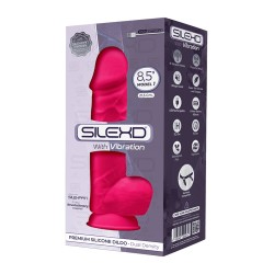 Vibromasseur double densité rose 21,5 cm - SiledD 2