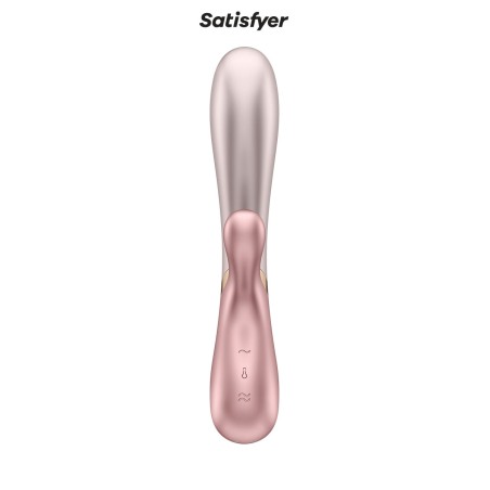 Rabbit chauffant Hot Lover rose - Satisfyer