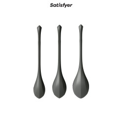 Kit d'entrainement pelvien Yoni Power 2 noir - Satisfyer 2