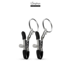 Pinces à tétons avec anneau - Easytoys Fetish Collection 2